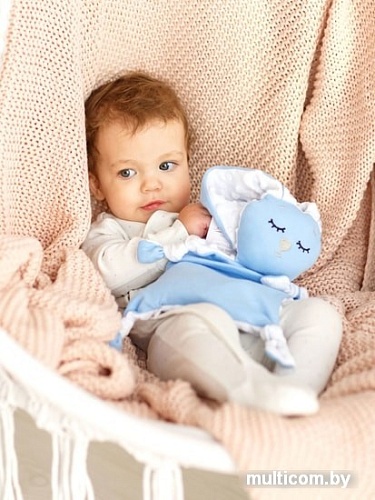 Игрушка-грелка Amarobaby Cherry Love AMARO-41CL-G0 (голубой)