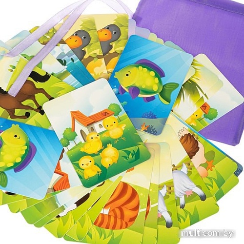 Развивающая игра Bondibon Ку-ка-ре-ку! И все, все, все… 3 в 1 ВВ4710