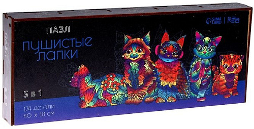 Пазл Puzzle Пушистые лапки 9084398