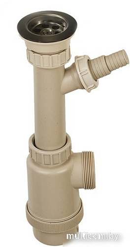 Кухонная мойка Ukinox STD800.600 5C 0RS (с сифоном)