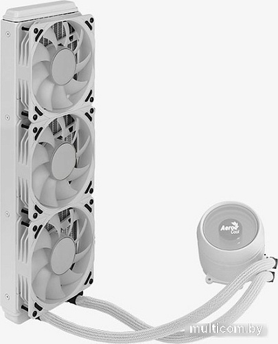 Жидкостное охлаждение для процессора AeroCool Mirage L360 (белый)