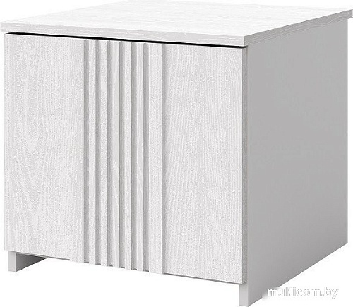 Тумба КМК Мебель Харди КМК 0965.22-01 (белый текстурный/М3 ясень белый текстурный)