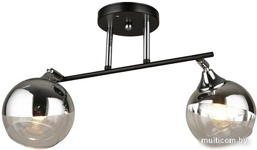 Люстра средней высоты Mirastyle SX-N-8208/2 BK+CH