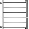 Полотенцесушитель TERMINUS Аврора П8 500х800 (с 2 полками и боковым подключением 500 слева)