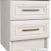 Тумба Астрид-Мебель Принцесса с 2-мя ящиками (анкор белый)