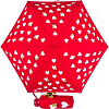 Зонт Moschino 8127-superminiC Hearts and bears Dark Red