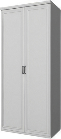 Шкаф распашной Anrex Valencia 2DG (серый)