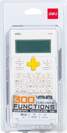 Инженерный калькулятор Deli 1720 (белый)