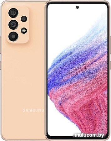 Смартфон Samsung Galaxy A53 5G SM-A536B/DS 8GB/256GB (розовый)