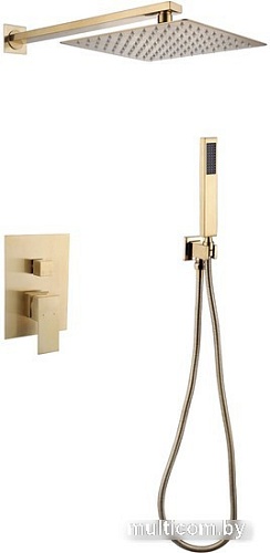 Душевая система Abber Daheim AF8219G (золото матовое)