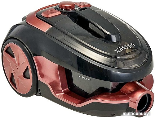 Пылесос Delta DE-3501 (черный/терракотовый)