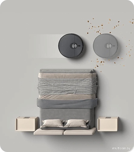 Робот-пылесос Xiaomi Robot Vacuum X20 Max D109GL (евровилка, черный)