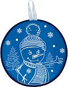 Ледянка Mega Toys МТ13217 40.5 см (голубой)