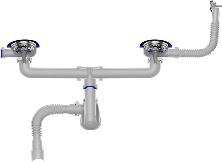 Сифон Aquant D0139-12-MR
