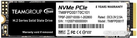 SSD Team MP33 PRO 1TB TM8FPD001T0C101