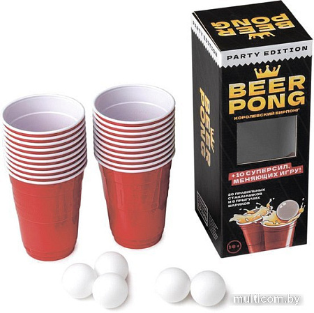 Настольная игра GaGa Games Beer Pong. Королевский бирпонг