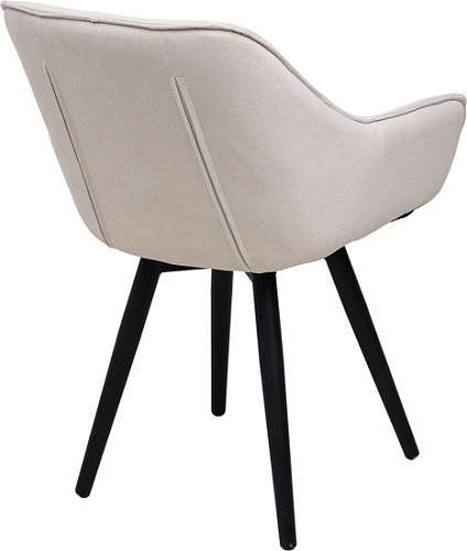 Стул Аврора Сантана 2 (бежевый велюр вивальди 02/черный)
