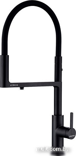 Смеситель Paulmark Tornado TO213402-401 (черный/антрацит)