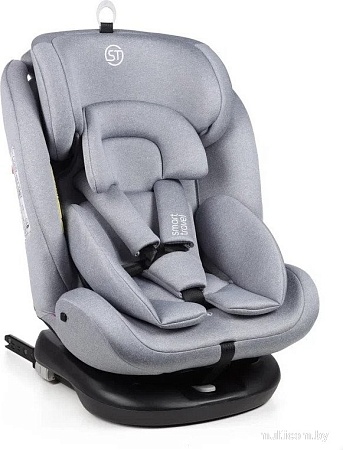 Детское автокресло Smart Travel Boss Isofix KRES3894 (светло-серый)