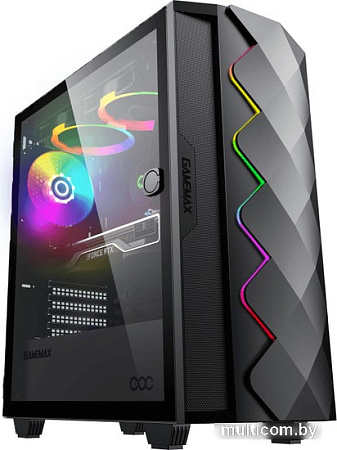 Корпус GameMax Diamond COC BK (черный)