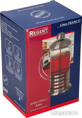 Френч-пресс Regent Franco 93-FR-02-01-600