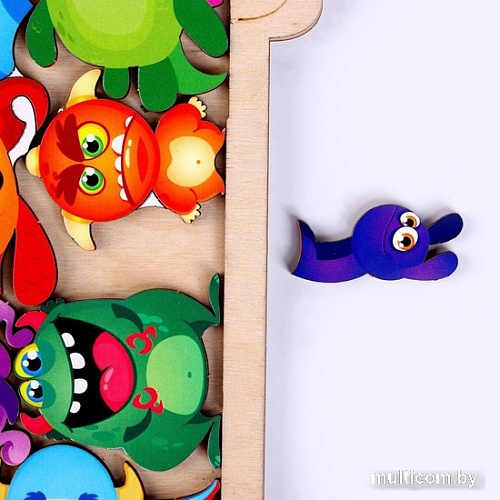 Развивающая игра Лесная мастерская Головоломка. Монстрики 9456528