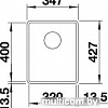 Кухонная мойка Blanco Subline 320-F (кофе)