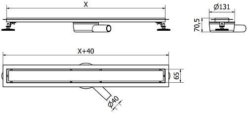 Трап/канал Mexen MEX-1740060