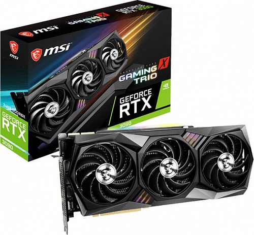 Видеокарта MSI GeForce RTX 3090 Gaming X Trio 24GB GDDR6X