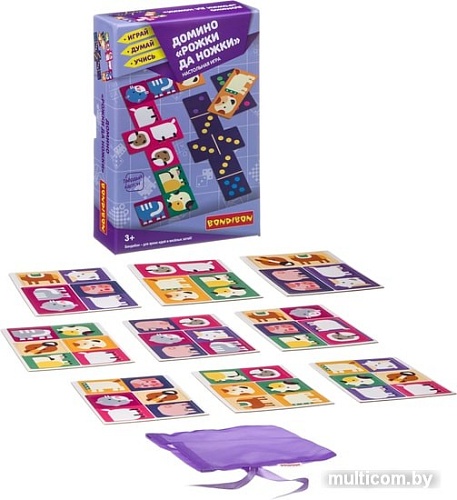 Развивающая игра Bondibon Рожки да ножки ВВ3905