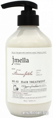 Маска Jmella In France Femme Fatale Hair Treatment личи, лилия, ваниль 500 мл