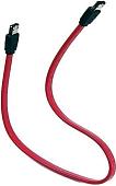 Кабель VCOM VHC7668 SATA - SATA (0.5 м, красный)