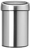 Brabantia Touch Bin 3 л (стальной с защитой отпечатков)