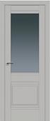 Межкомнатная дверь ProfilDoors Классика 2U 90x200 (манхэттен/стекло графит)