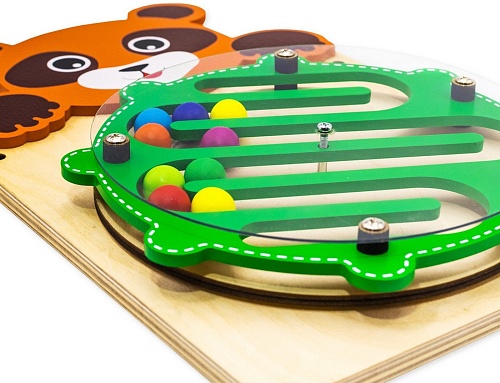 Бизиборд Alatoys Настенная бизидоска Мишка ББ603