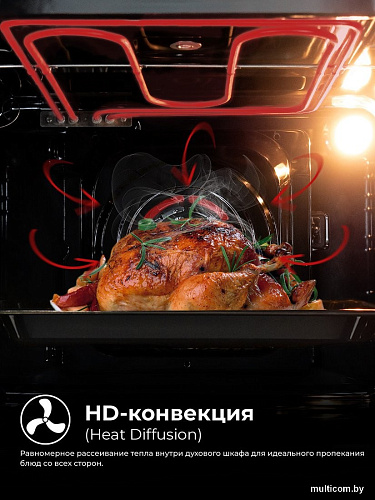 Электрический духовой шкаф LEX EDP 094 BBL