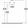 Умывальник Rak Ceramics Compact LACO00001