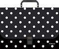 Папка-портфель Erich Krause Dots in Black 52917