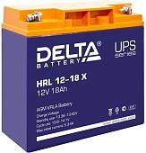 Аккумулятор для ИБП Delta HRL 12-18 X (12В/18 А·ч)