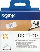Самоклеящаяся термобумага Brother DK11209 (29x62 мм, 800 шт)