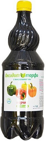 Удобрение Юнатэкс Оксидат торфа. Перчик с микроэлементами 1 л