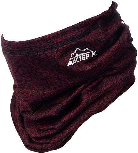 Шарф (бафф) Sima-Land 9954099 (красный)