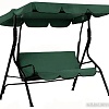 Садовые качели National Tree Company Simple с тентом К-1 DS-186 (зеленый)