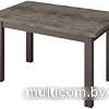 Кухонный стол Senira Кастусь 100-130x60 (бетон/венге)