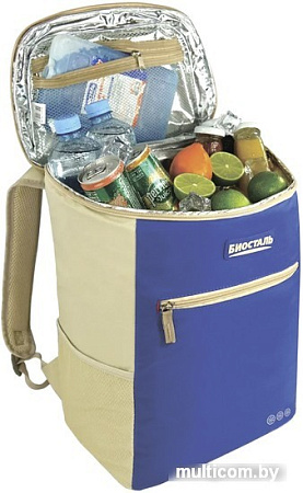Терморюкзак BIOSTAL TR-B 20л (бежевый/синий)