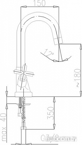 Смеситель Armatura Symetric 342-410-00