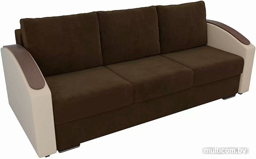 Диван Лига диванов Монако slide 101996 (коричневый/бежевый)