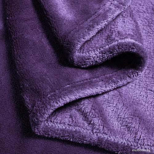 Плед Casa Conforte Royal Flannel 150x200 6155362 (фиолетовый)