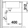 Кухонная мойка Blanco Subline 500-F (кофе)