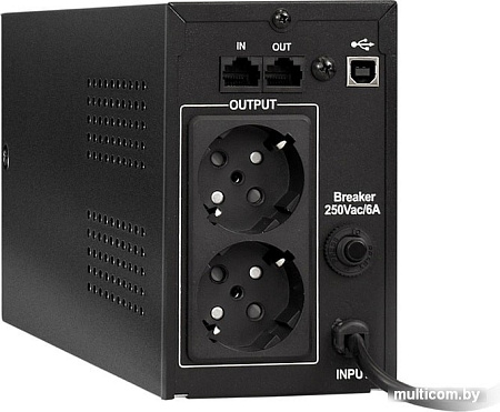 Источник бесперебойного питания ExeGate SpecialPro Smart LLB-600.LCD.AVR.EURO.RJ.USB
